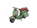 scooter metallo verde