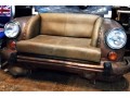 car sofa bronze