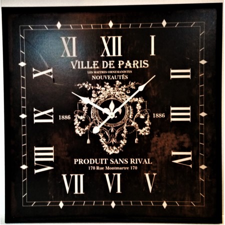 Orologio Ferro Ville De Paris