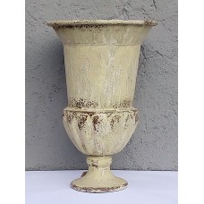 Vaso urna ferro bianco antik