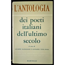 L'Antologia dei poeti italiani dell'ultimo secolo